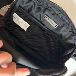 Black Camo Lululemon Everywhere Belt Bag